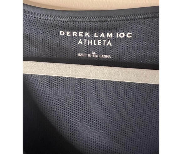 Derek Lam 10C Athleta Navy Colorblock Sports Bra XL Excellent Condition - Picture 6 of 6